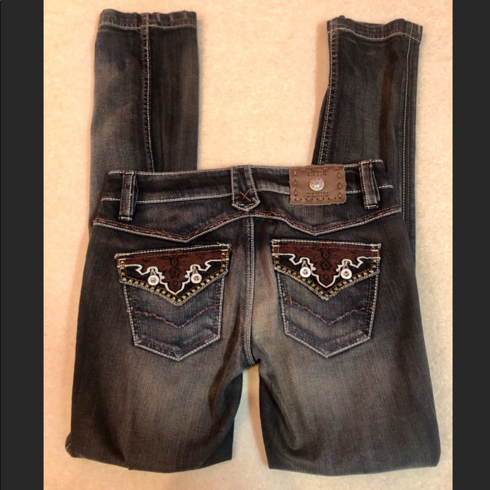 Antik Denim Skinny Jeans, Size 25